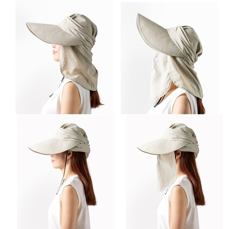 取り外さずにスタイルをチェンジ