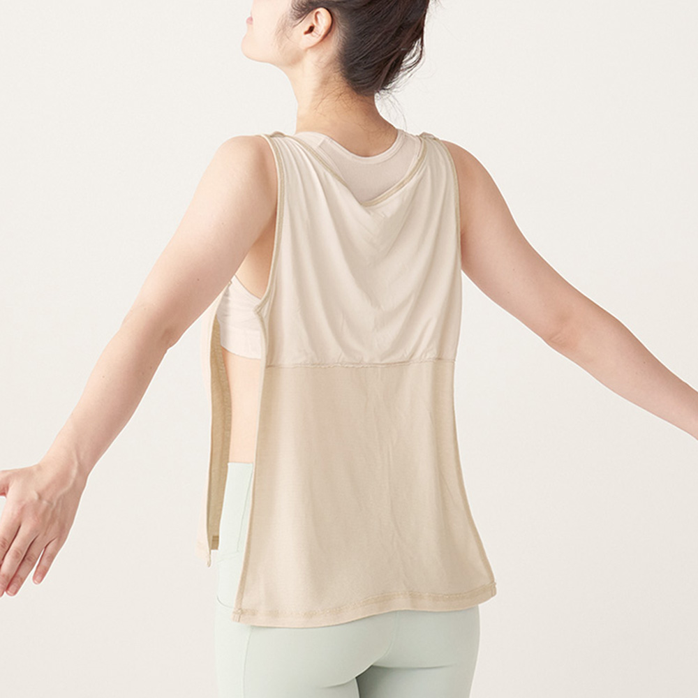 【ベルメゾン】サラッと快適 汗取りシャツ