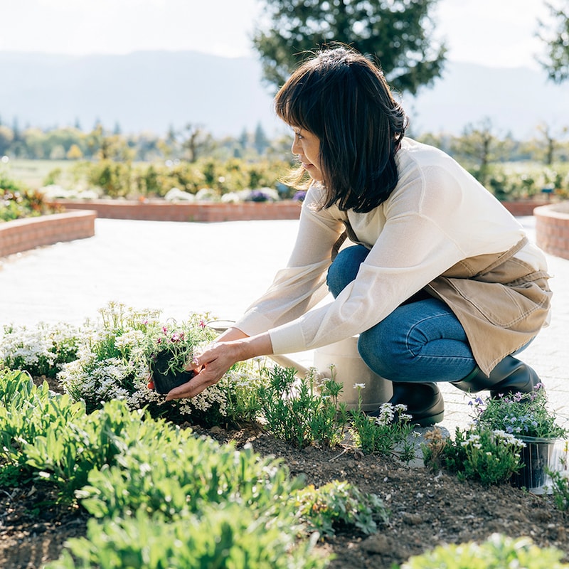 ガーデニングに