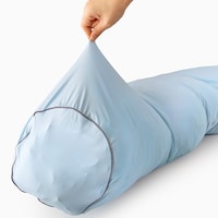厚手の布団が入るストレッチ生地
