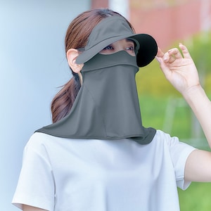 【サンブロックラボ/Sun Block LAB】サンブロックラボ爽壁バイザー付フェイスカバー
