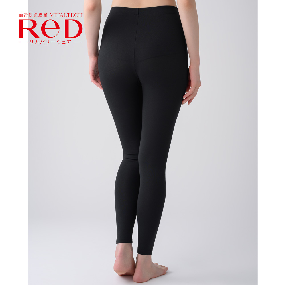 【レッド/ReD】【女性用】レギンス 腰コリ改善 【一般医療機器/リカバリーウェア】