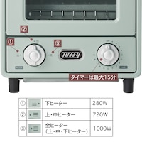 火力は3段階調節