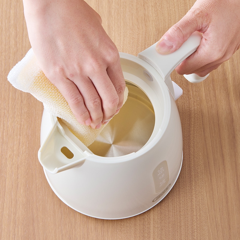 お手入れしやすい広口設計