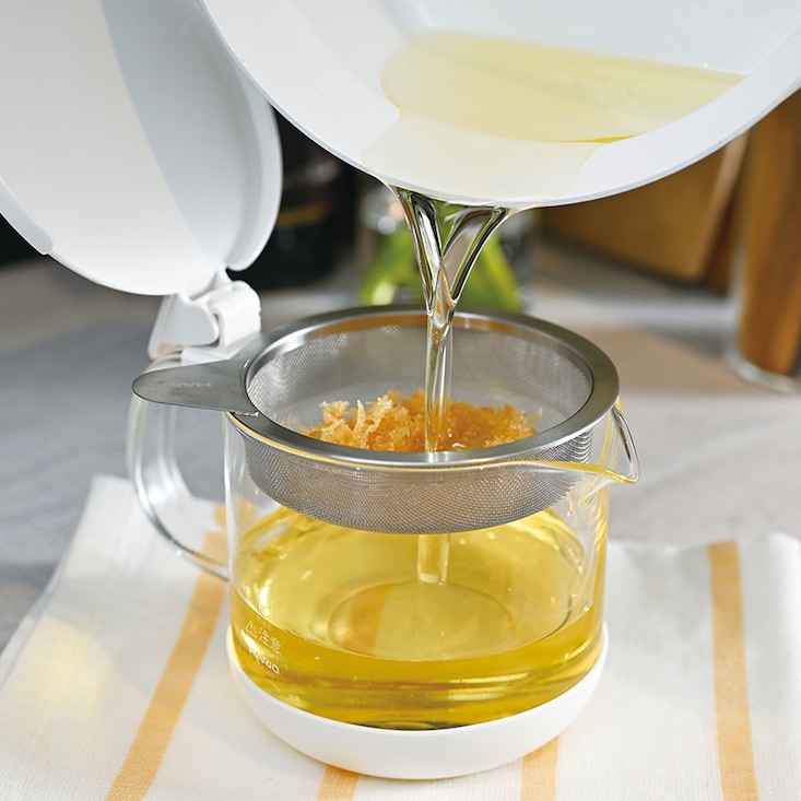 耐熱ガラスのオイルポット