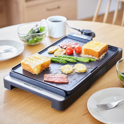 お手入れしやすいミニマルホットプレート