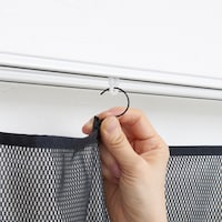 付属の「クリップフック」で取り付けが簡単