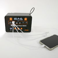 停電時やアウトドア、いつでも電気が使えます