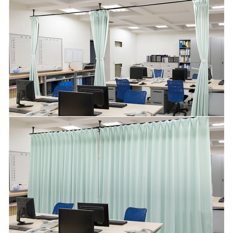 事務所の間仕切りとして