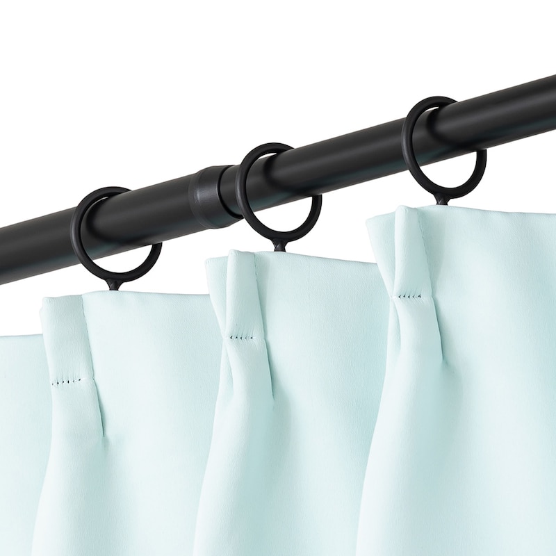 専用カーテンリング付き