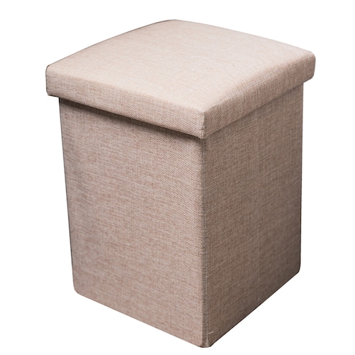 座れる畳んでしまえる収納スツールボックス 【ウォーターサーバーボトルがぴったり入る】