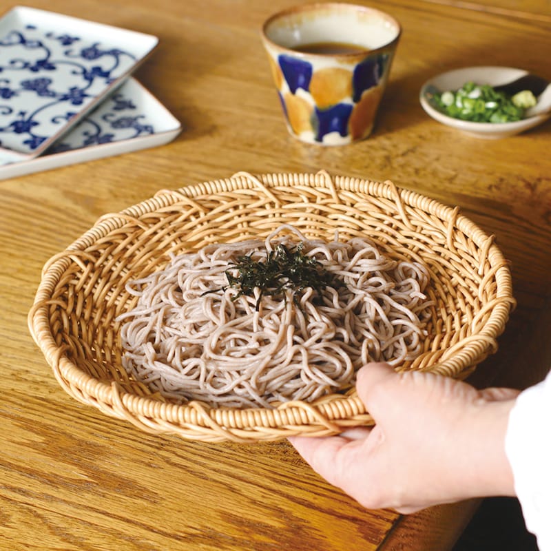 おそばやうどんの盛り付けに