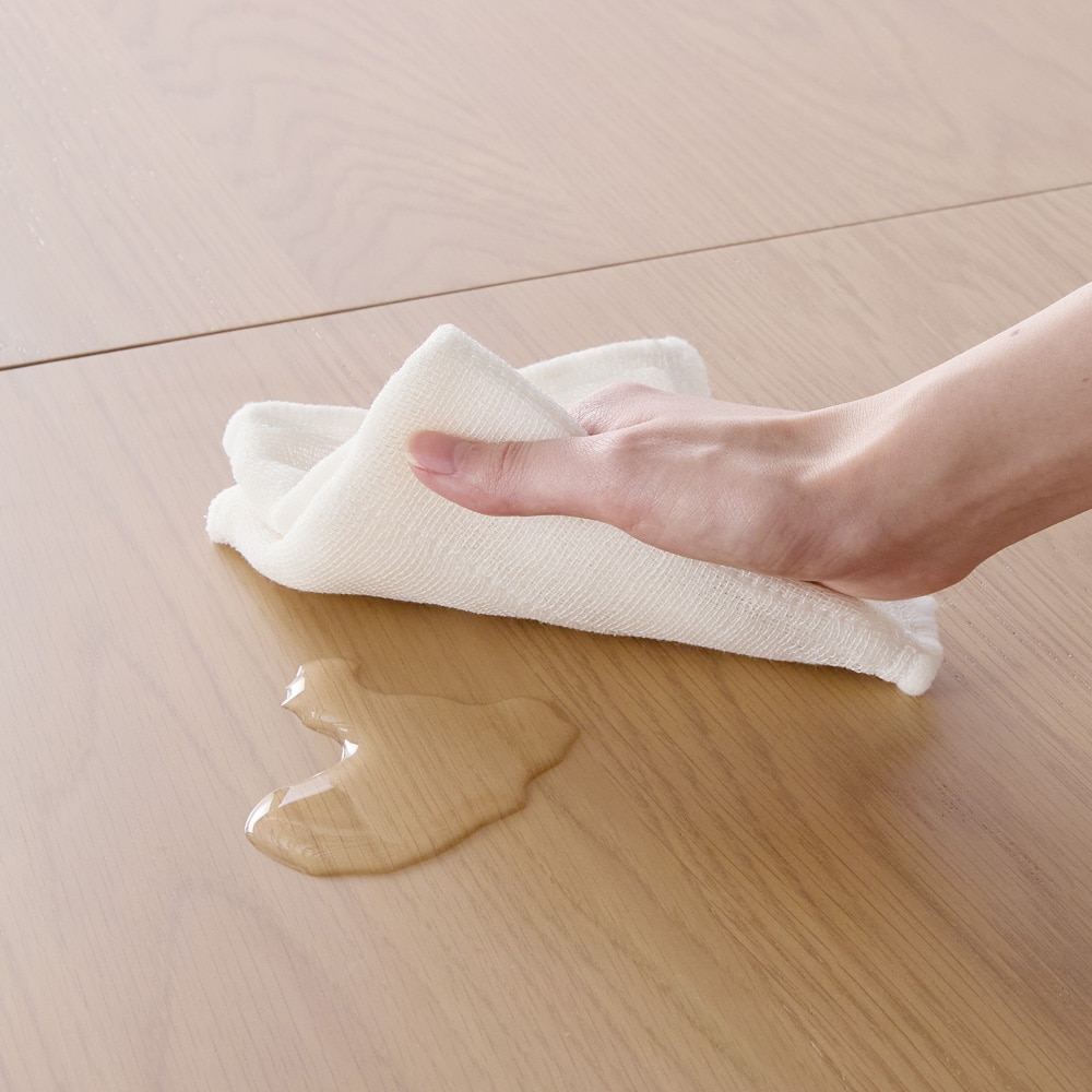 ウレタン樹脂塗装でお手入れ簡単