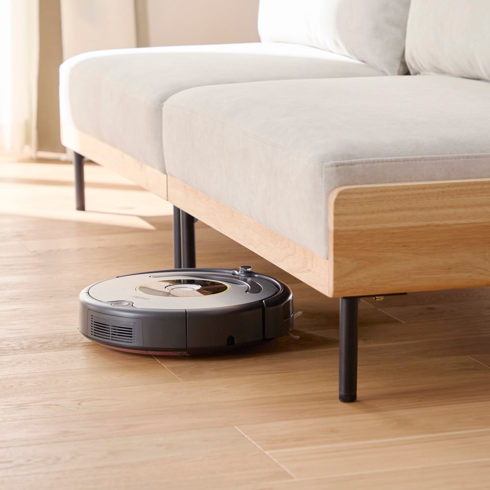 ロボット掃除機が通れる脚の高さ