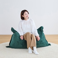 横に倒して座ることができます：グリーン