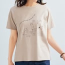 グレージュ×ブラック