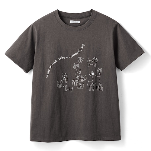 ワンちゃんプリントＴシャツ