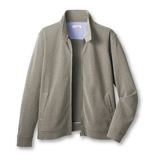 ＜ユナイテッド＞ストレッチライトブルゾン