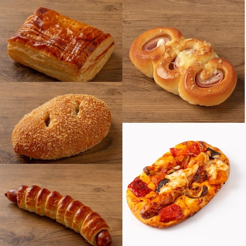 神戸屋のデリカパンセット 5種12個