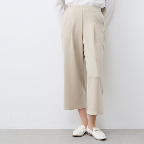 タックワイドパンツ