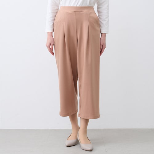 タックワイドパンツ