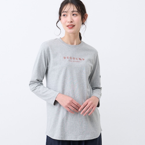 ラウンド長袖Tシャツ