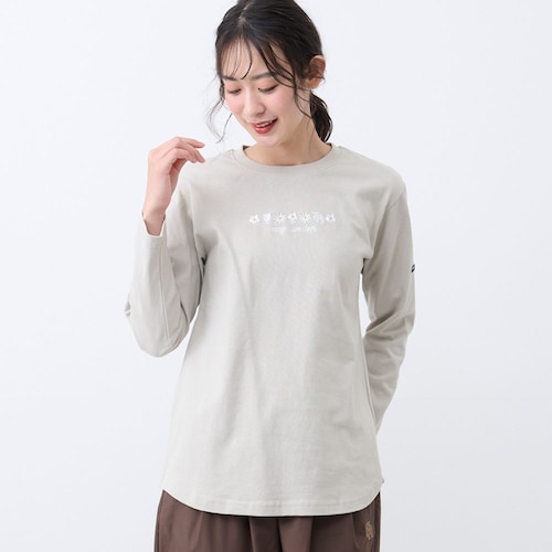 ラウンド長袖Tシャツ