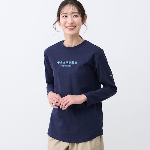 ラウンド長袖Tシャツ