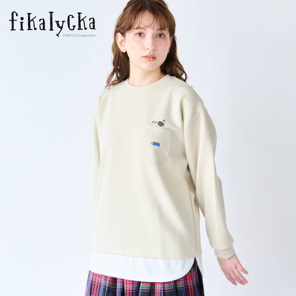 【フィーカ/fika】ポケットプルオーバー