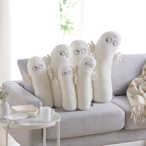 おもちのような柔らかさの抱き枕 ＜もちはぐ／ｍｏｃｈｉｈｕｇ！＞ ／ニョロニョロ「ムーミン」