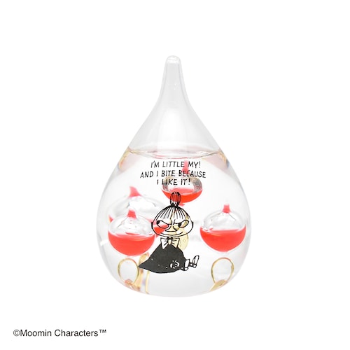 ガラスフロート温度計「ムーミン」