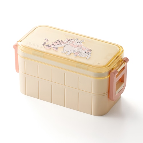 保冷剤付き２段ランチボックス（選べるキャラクター）
