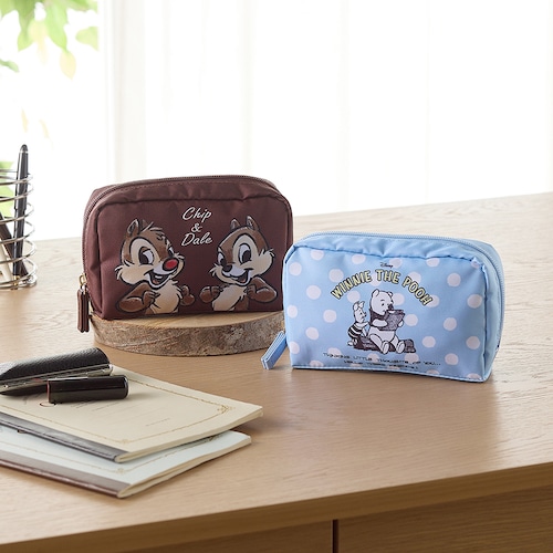 印鑑と通帳が収納できるマルチポーチ（選べるキャラクター）