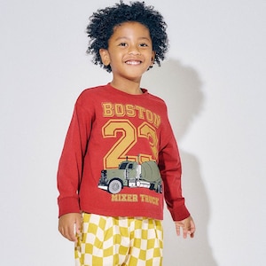【エフオーキッズ/F.O.KIDS】はたらく車Tシャツ