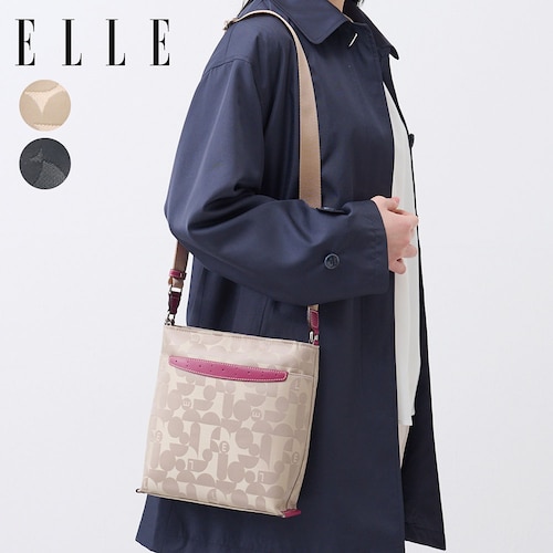 【新色追加】 ジャカードショルダーバッグ［日本製］