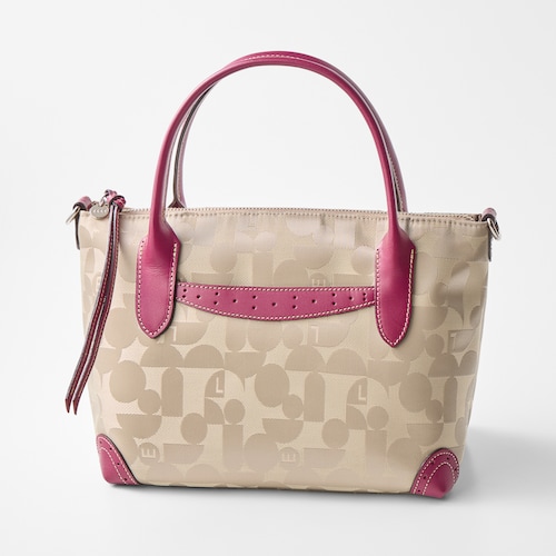 【新色追加】 ジャカードボストンバッグ［日本製］