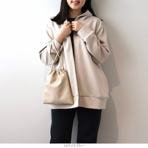 ミドル丈パーカー 【大きいサイズ】