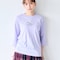 天竺7分袖Tシャツ