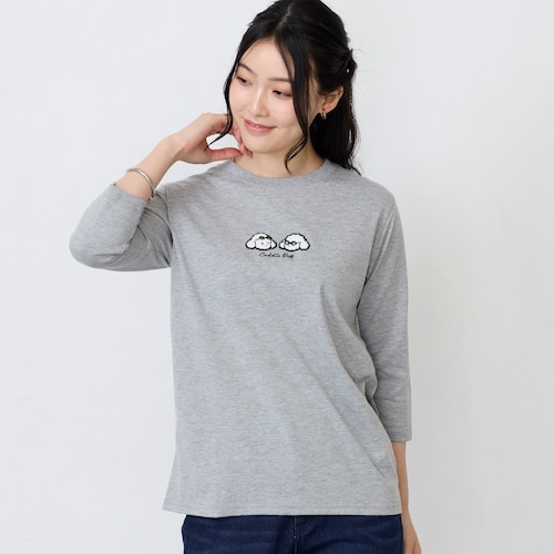 天竺7分袖Tシャツ