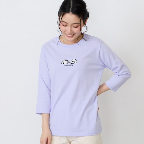 天竺7分袖Tシャツ