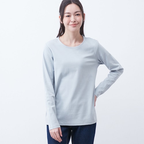 プレミアムコットン長袖カットソー