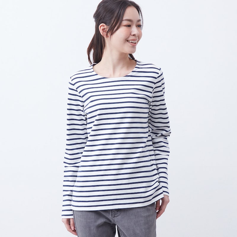 オフ×ネイビー