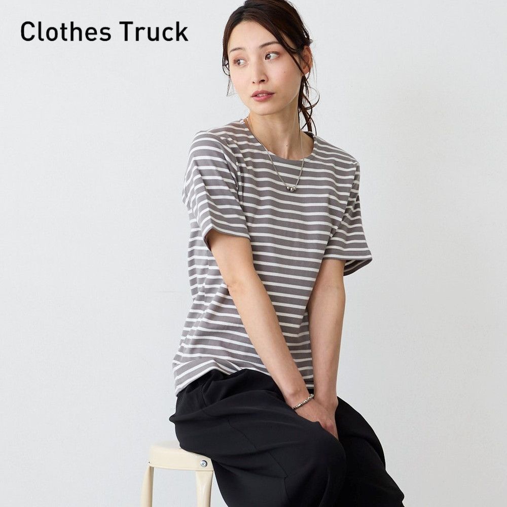 【クローズトラック/CLOTHES TRUCK】プレミアムコットン半袖カットソー