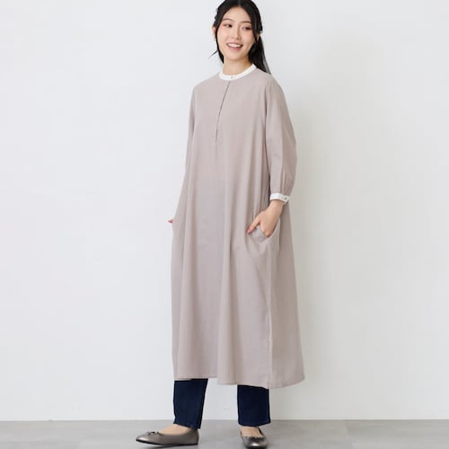 クレリック7分袖ワンピース