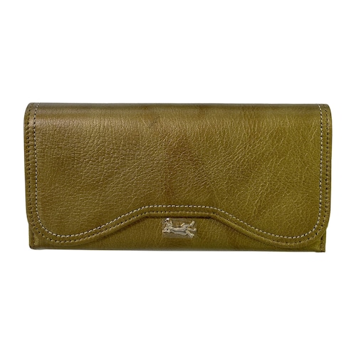 【数量限定】保護ネコに寄付できる猫型のかぶせロングウォレット［日本製］