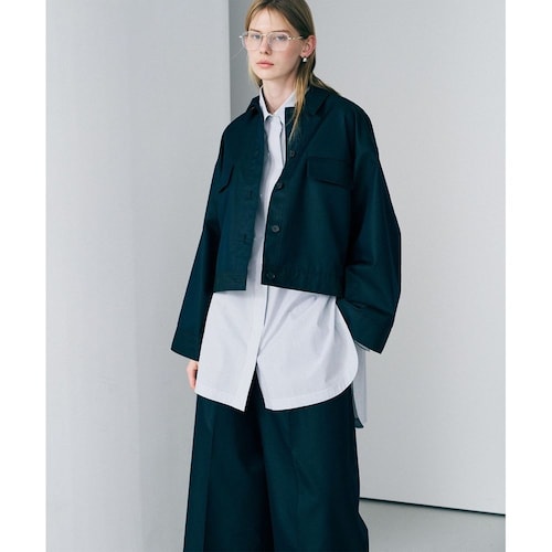 【uncrave／アンクレイヴ】チノギャバジン ブルゾン