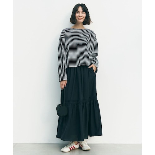 【UNFILO／アンフィーロ】エアリー ギャザースカート