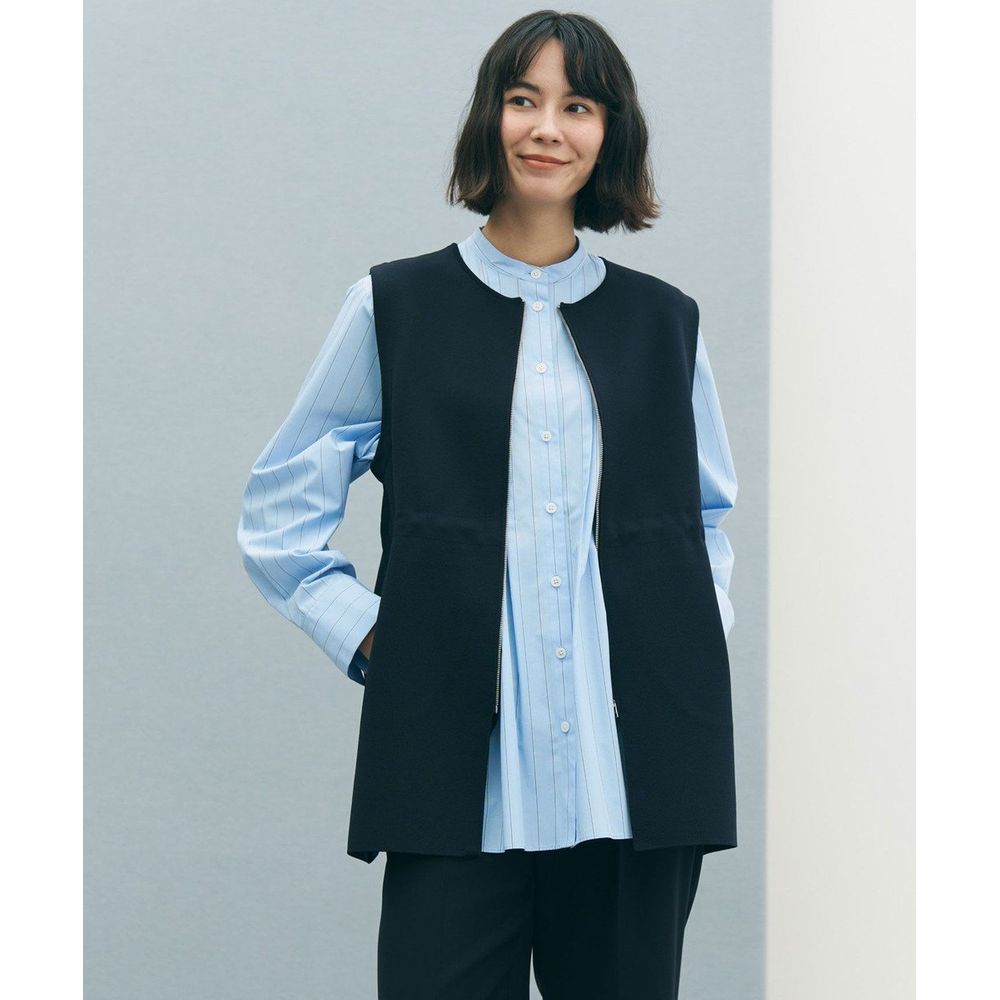 【オンワード樫山】【5月18日セール追加】 【UNFILO/アンフィーロ】BEAUTY FORM KNIT ZIPジレ