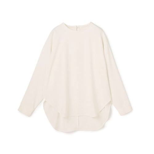 【UNFILO／アンフィーロ】ジョーゼット ラウンドテール プルオーバー