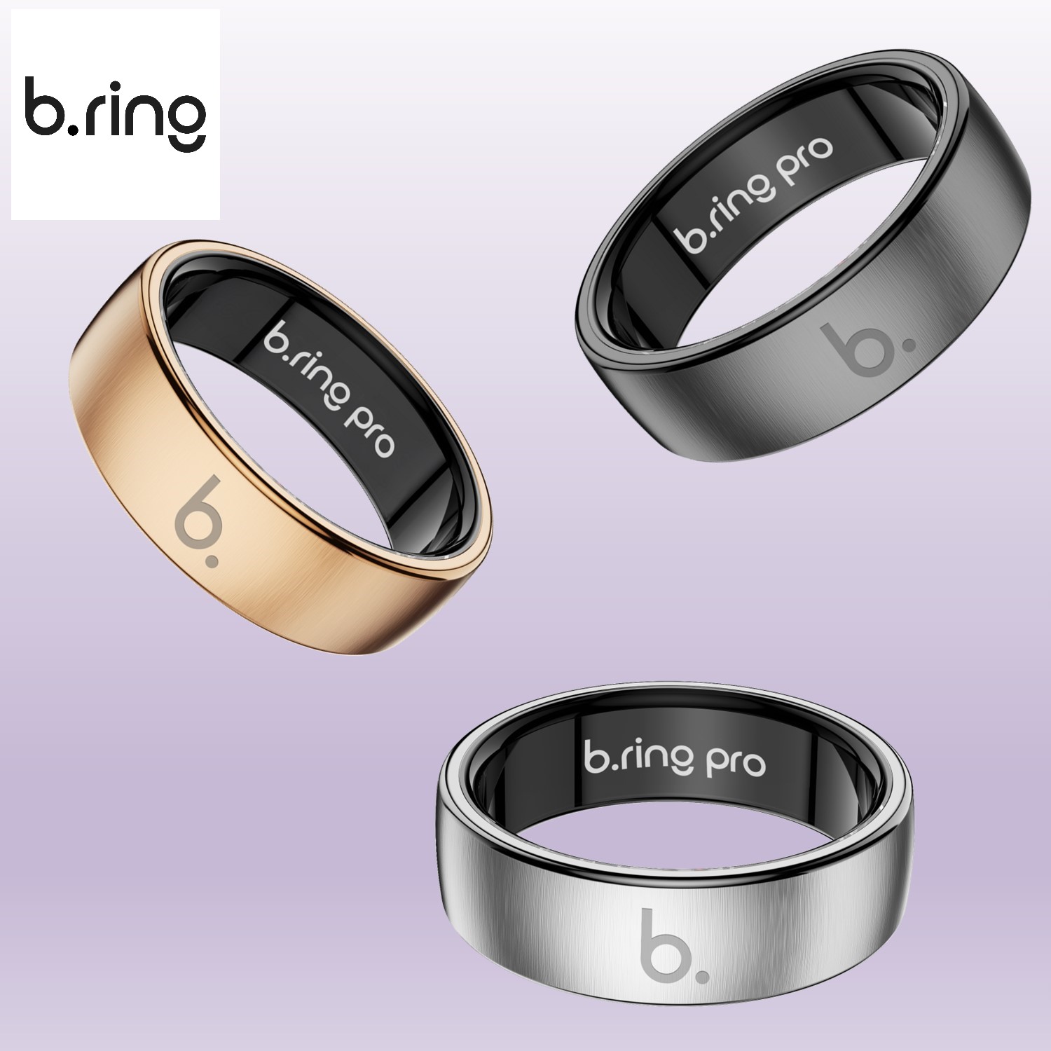 【ブリング】b.ring スマートリング Proモデル チタン